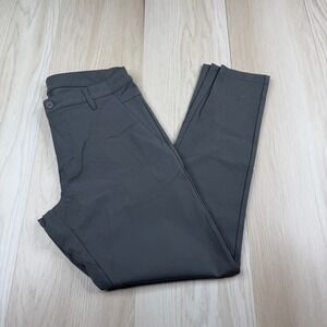 BYLT Mens Gray Classic Medium Wash Slim Fit Everyday Stretch Chino Pant Size 33